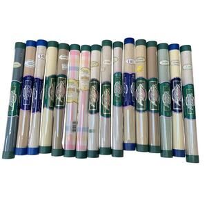 Lot of Charles Craft Aida Cross Stitch Fabric Rolls Different Colors & Counts